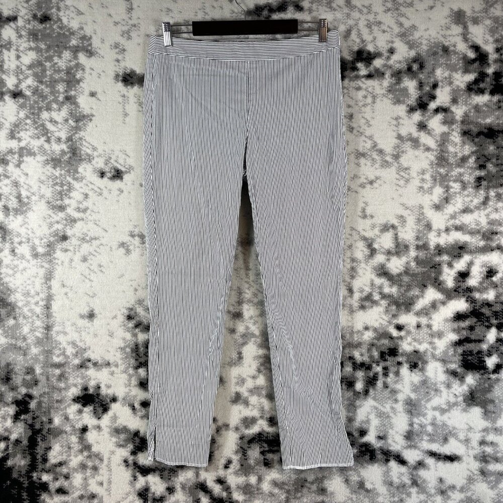 Talbots Chatham Ankle Pants Womens‎ Size 10P Pinkstripe Split Ankle Size Zip